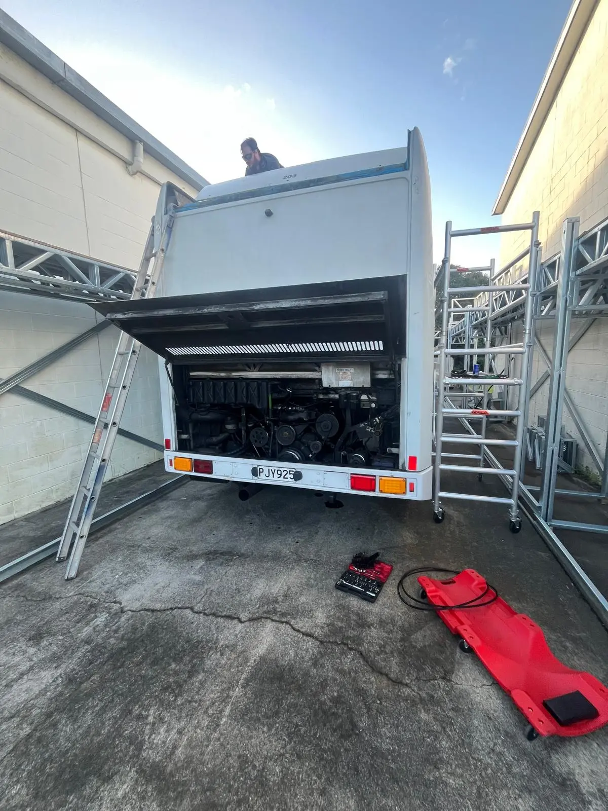 Professional Truck Maintenance Work